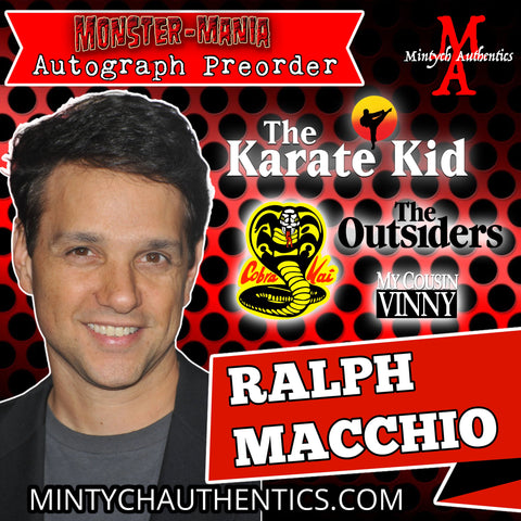 Ralph Macchio Monster-Mania Autograph Preorder