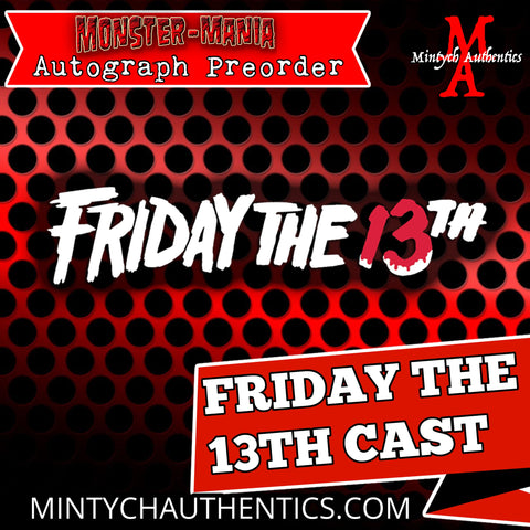 Tom Morga & Glenn Ennis DUAL  Monster-Mania Autograph Preorder