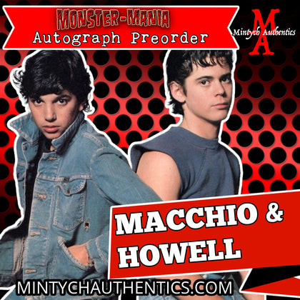 Ralph Macchio & C.Thomas Howell DUAL  Monster-Mania Autograph Preorder