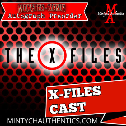 X-Files CAST Monster-Mania Autograph Preorder