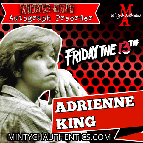 Adrienne King Monster-Mania Autograph Preorder