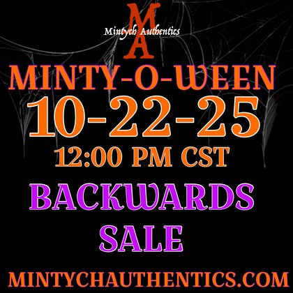 Minty-O-Ween 10/22 Backwards Sale