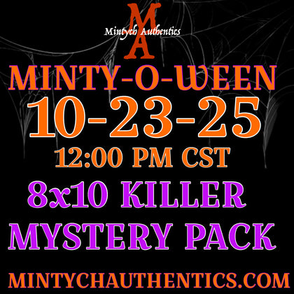 Minty-O-Ween 10/23 8x10 KILLER MYSTERY PACK