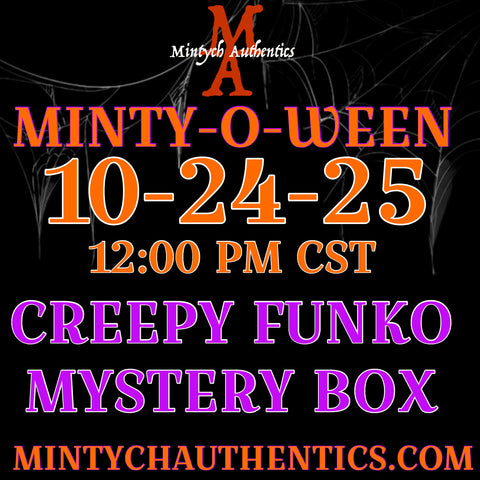 Minty-O-Ween 10/24 CREEPY MYSTERY FUNKO
