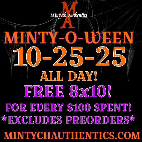 Minty-O-Ween 10/25 FREE 8x10 WITH EVERY $100 SPENT