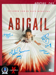 ABIGAIL_041 - 16x20 Photo Autographed By Alisha Weir, Kevin Durand, Melissa Barrera & Kathryn Newton
