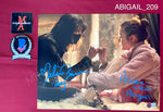 ABIGAIL_209 - 11x14 Photo Autographed By Alisha Weir & Melissa Barrera