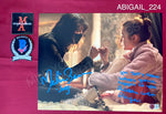 ABIGAIL_224 - 11x14 Photo Autographed By Alisha Weir & Melissa Barrera