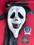 ABRAHAMS_012 - Ghost Face Fun World Scary Movie Mask Autographed By Jon Abrahams