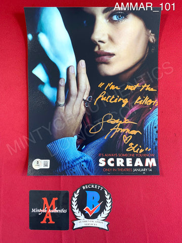 AMMAR_101 - 8x10 Photo Autographed By Sonia Ammar