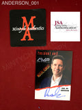 ANDERSON_001 - Paul WS Anderson Custom Trading Card Autographed By Paul WS Anderson