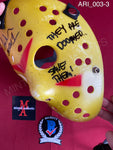 ARI_003 - Jason Voorhees Hockey Mask Mask Autographed By Ari Lehman