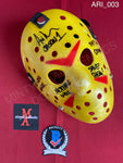 ARI_003 - Jason Voorhees Hockey Mask Mask Autographed By Ari Lehman