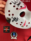 ARI_005 - Jason Voorhees Hockey Mask Mask Autographed By Ari Lehman