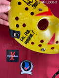 ARI_006 - Jason Voorhees Hockey Mask Mask Autographed By Ari Lehman