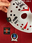 ARI_008 - Jason Voorhees Hockey Mask Mask (IMPERFECT) Autographed By Ari Lehman