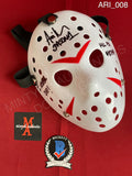 ARI_008 - Jason Voorhees Hockey Mask Mask (IMPERFECT) Autographed By Ari Lehman