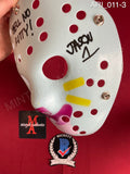 ARI_011 - Jason Voorhees Hockey Mask Mask Autographed By Ari Lehman