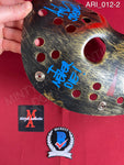 ARI_012 - Jason Voorhees Hockey Mask Mask Autographed By Ari Lehman