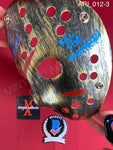 ARI_012 - Jason Voorhees Hockey Mask Mask Autographed By Ari Lehman
