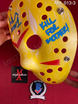 ARI_013 - Jason Voorhees Hockey Mask Mask Autographed By Ari Lehman