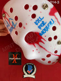 ARI_014 - Jason Voorhees Hockey Mask Mask Autographed By Ari Lehman