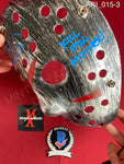 ARI_015 - Jason Voorhees Hockey Mask Mask Autographed By Ari Lehman