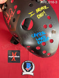 ARI_016 - Jason Voorhees Hockey Mask Mask Autographed By Ari Lehman