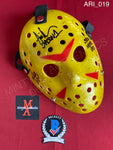 ARI_019 - Jason Voorhees Hockey Mask Mask Autographed By Ari Lehman