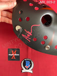 ARI_023 - Jason Voorhees Hockey Mask Mask Autographed By Ari Lehman