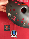ARI_023 - Jason Voorhees Hockey Mask Mask Autographed By Ari Lehman