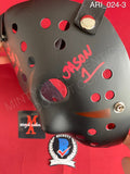 ARI_024 - Jason Voorhees Hockey Mask Mask Autographed By Ari Lehman