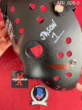 ARI_026 - Jason Voorhees Hockey Mask Mask Autographed By Ari Lehman