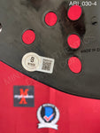 ARI_030 - Jason Voorhees Hockey Mask Mask Autographed By Ari Lehman