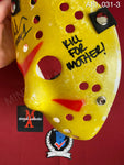 ARI_031 - Jason Voorhees Hockey Mask Mask Autographed By Ari Lehman