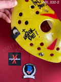 ARI_032 - Jason Voorhees Hockey Mask Mask Autographed By Ari Lehman