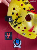 ARI_045 - Jason Voorhees Hockey Mask Mask Autographed By Ari Lehman