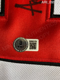 ARI_095 - Jason Voorhees Hockey Jersey Autographed By Ari Lehman