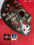 ARI_103 - Jason Voorhees Hockey MaskÊ Jason Voorhees Hockey Mask Autographed By Ari Lehman