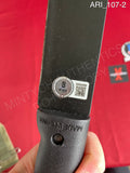 ARI_107 - Black Steel 18" Machete Autographed By Ari Lehman