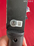 ARI_122 - Black Steel 18" Machete Autographed By Ari Lehman