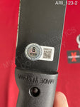ARI_123 - Black Steel 18" Machete Autographed By Ari Lehman