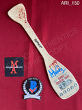 ARI_150 - Friday The 13th Wooden Paddle Autographed By Ari Lehman