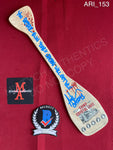 ARI_153 - Friday The 13th Wooden Paddle Autographed By Ari Lehman