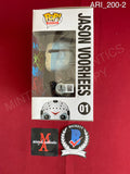 ARI_200 - Friday The 13th 01 Jason Voorhees Funko Pop! Autographed By Ari Lehman
