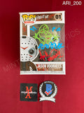 ARI_200 - Friday The 13th 01 Jason Voorhees Funko Pop! Autographed By Ari Lehman