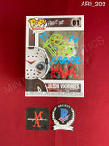 ARI_202 - Friday The 13th 01 Jason Voorhees Funko Pop! Autographed By Ari Lehman