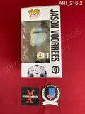 ARI_216 - Friday The 13th 01 Jason Voorhees Funko Pop! Autographed By Ari Lehman