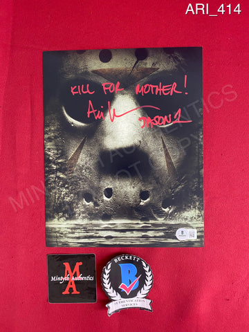 ARI_414 - 8x10 Photo Autographed By Ari Lehman