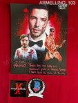 ARMELLINO_103 - 8x10 Photo Autographed By Ricky Armellino